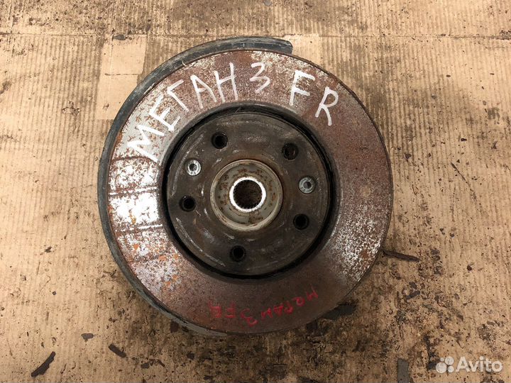 Renault megane 3 кулак поворотный