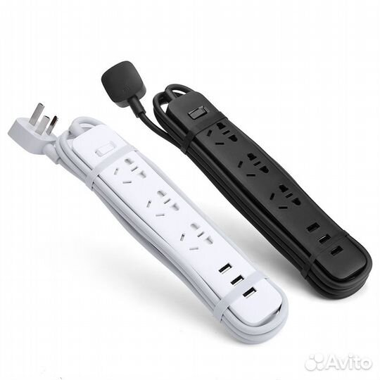 Удлинитель сетевой Xiaomi Mi Power Strip 3 розетки