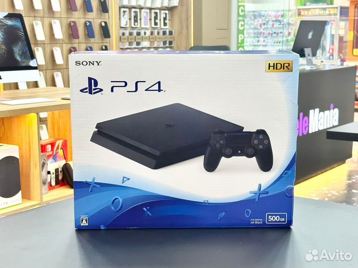 Новый Sony playstation 4 Slim 500гб