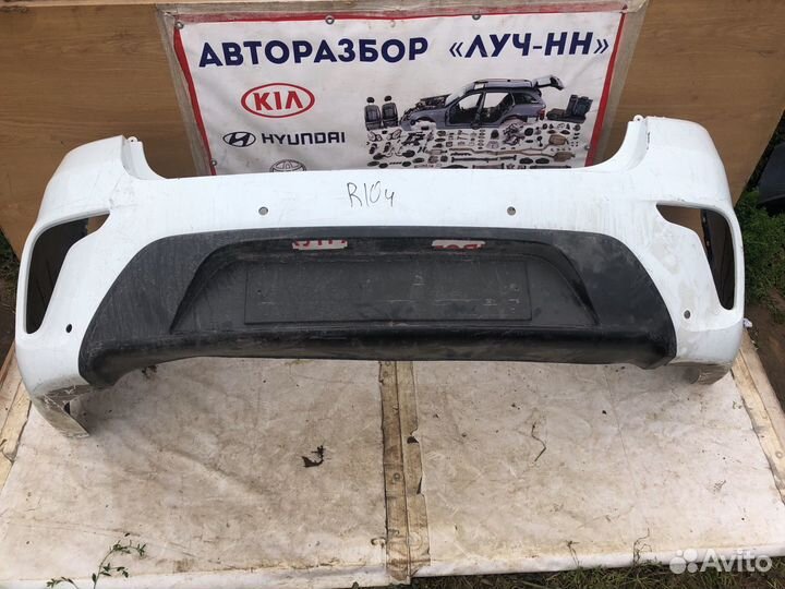 Kia Rio 4 задний бампер