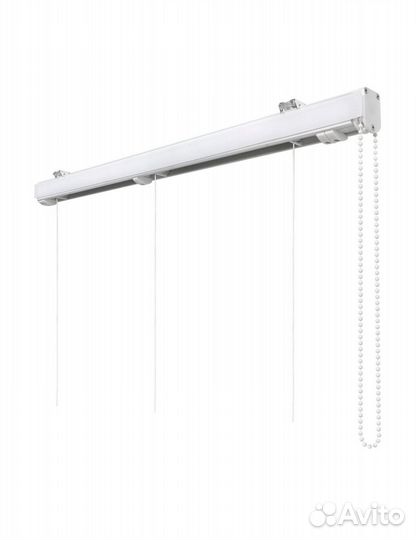 Карниз с подъемным механизмом для римской шторы