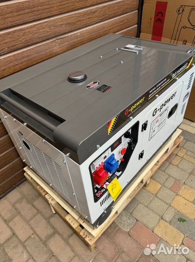 Дизельный генератор 12 kW G-power