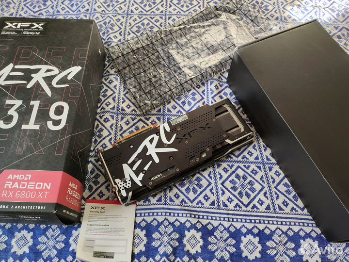 XFX Speedster RX 6800XT 16GB Merc 319 Мощнее 4070