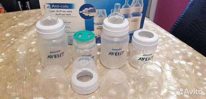 Бутылочки philips avent новые