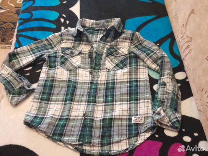 Рубашка для мальчика 116