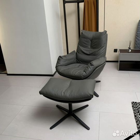 Кресло с оттоманкой Dunham