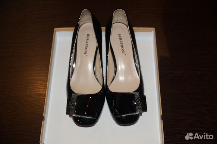 Лакированные туфли женские beratroni