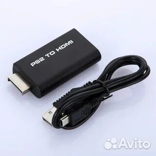 Переходник ps2 to hdmi Адаптер конвертер ps2 к hdm