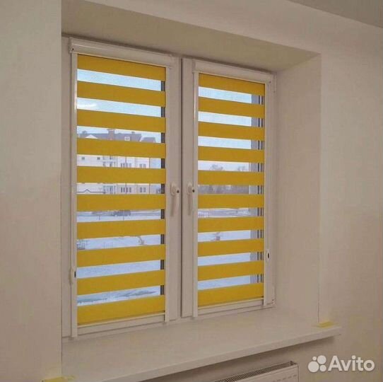 Жалюзи рулонные день ночь шторы