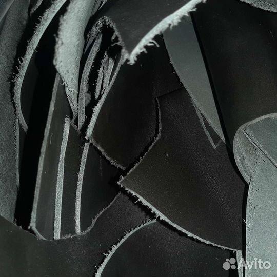 Обрезки натуральной кожи толстые
