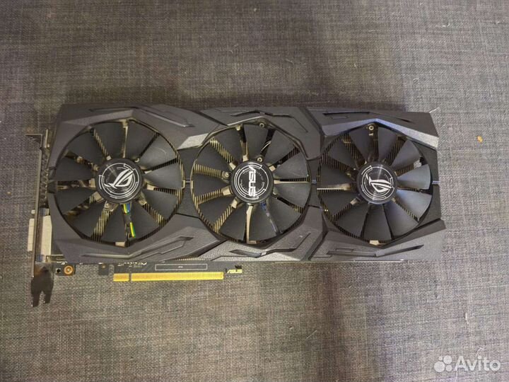 Видеокарта asus ROG strix GTX 1060 6GB