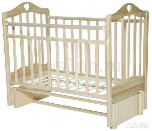 Кроватка Karolina 3/5 с маятником