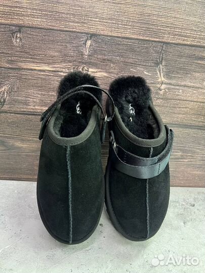 Мюли Ugg на платформе с мехом