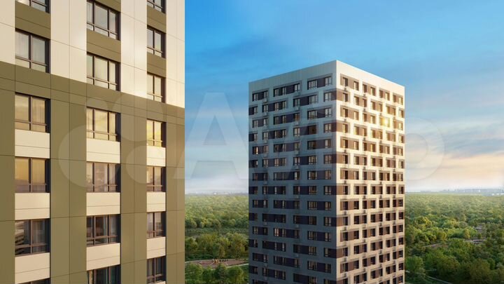 1-к. квартира, 21,2 м², 10/20 эт.