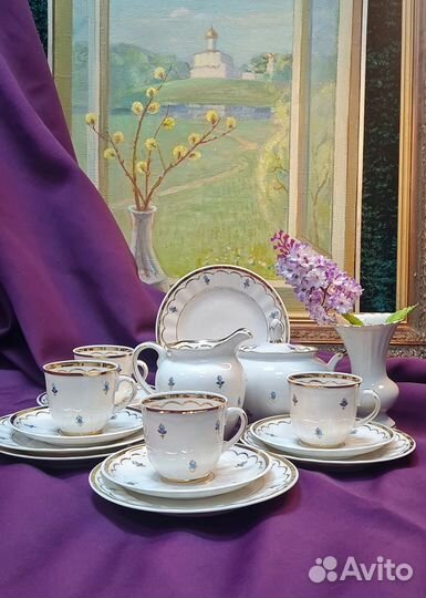 Чайный сервиз kahla гдр, кофейный Вербилки