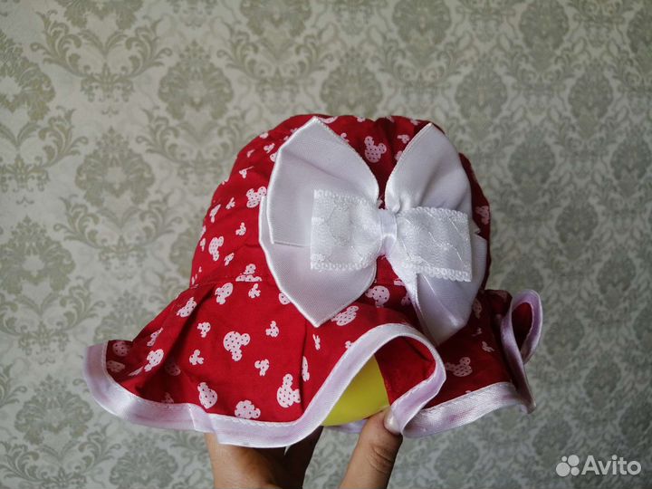 Головной убор детский панама кепки бандана косынка