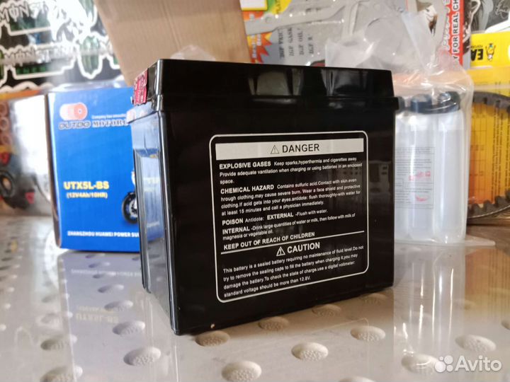 Аккумулятор на мопед/скутер 12V 4Ah