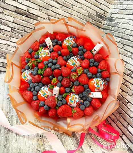 Съедобные букеты. Клубника в шоколаде