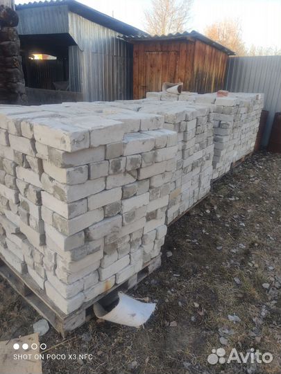 Кирпич силикатный бу