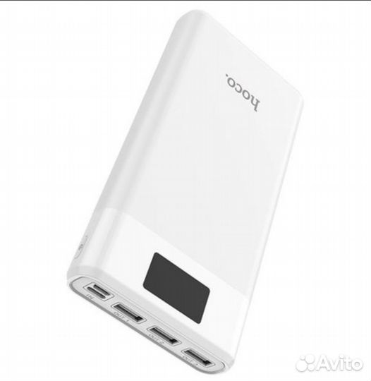 Аккумулятор power bank Hoco B35E 30000mAh Белый