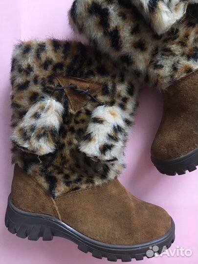 Новые зимние сапоги валенки для девочки 28 размер