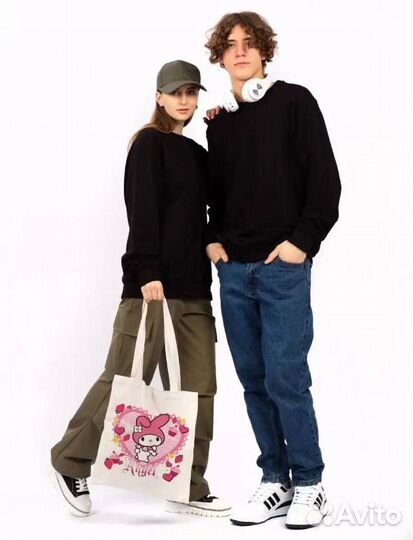 Сумка шоппер hello kitty