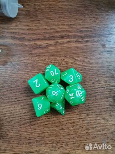 Наборы дайсов (6 шт.)