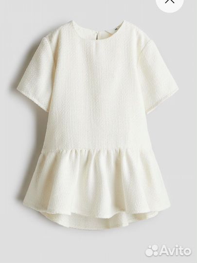 Платье для девочки hm 128 новое