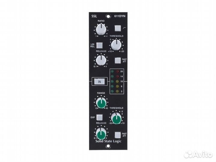 SSL 500 Series SiX Channel модуль