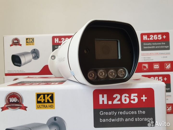 Камера видеонаблюдения IP 5Мп PoE микрофон