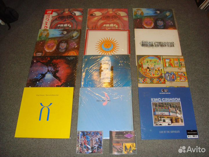 Коллекция винила King Crimson 12LP