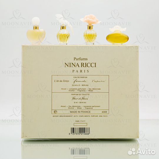 Parfums Nina Ricci (Nina Ricci) набор винтаж