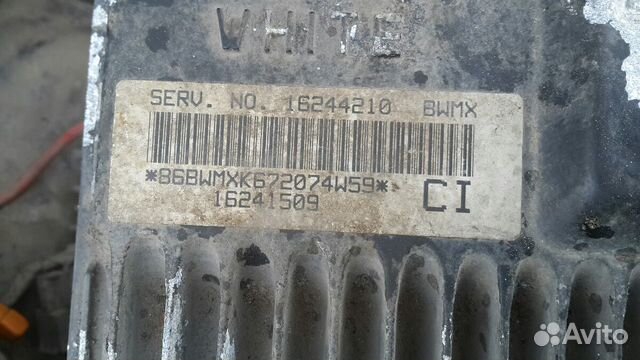 Блок управления двигателем эбу Шевроле Блейзер 4.3