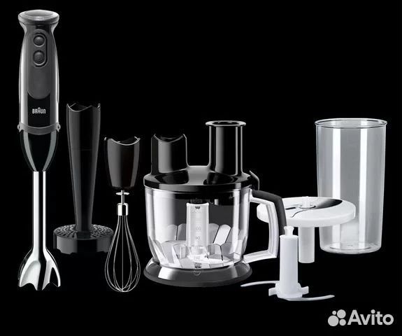 Погружной блендер Braun Multiquick 5V MQ5277 Black