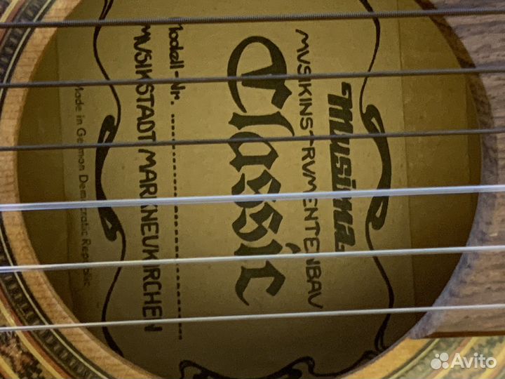 Акустическая гитара Musima Classic