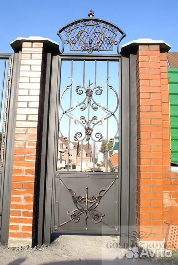 Калитка кованая