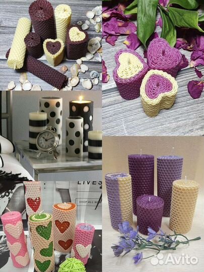 Свечи восковые