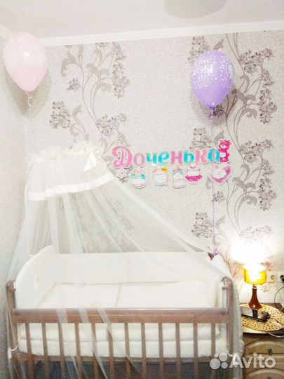 Детская кровать с матрасом