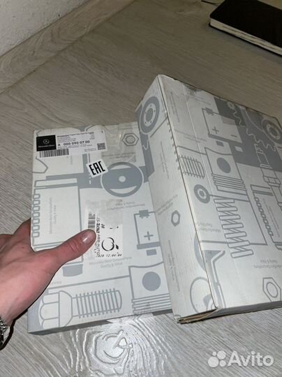 Воздушный фильтр A 0000900700 mercedes-benz