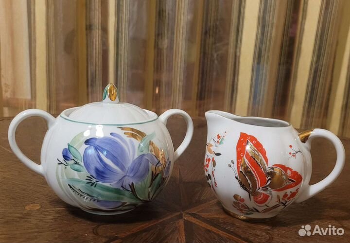 Сахарница Дулёво, молочник лфз