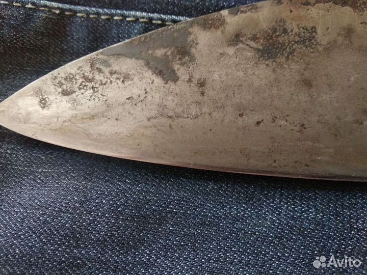 Шеф нож кованный