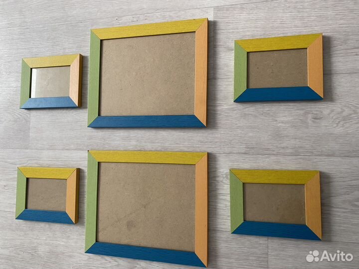 Рамочка для фото, комплект 6 шт
