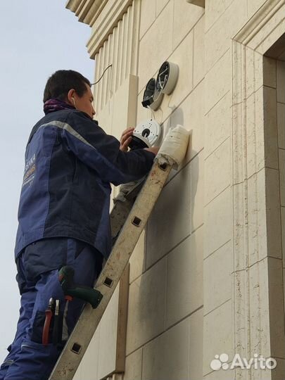 Установка видеонаблюдения