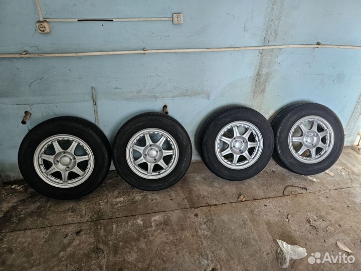 Диски r14 4x114.3, резина