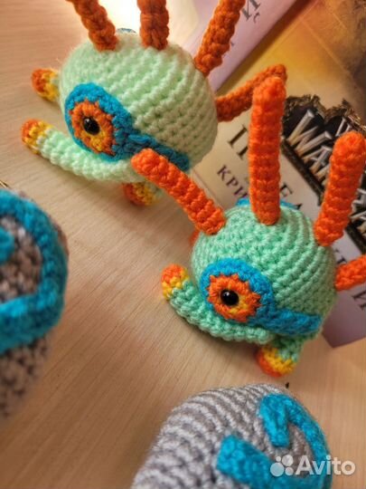 Вязаный мурлок из Warcraft