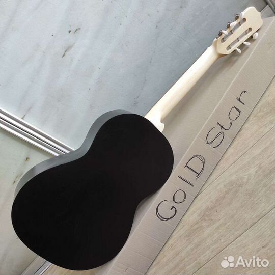 Гитара новая акустическая с широким грифом 52 мм