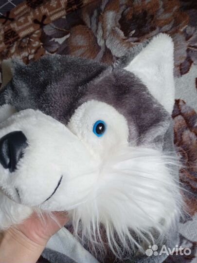 Шапка с ушками Хаска