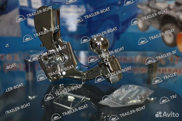 Фаркоп в бампер универсальный 85х45 мм,Pajero II/Land Cruiser 80/Land Cruiser Prado 70/Safari, 56591