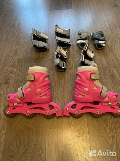 Ролики детские раздвижные Reaction Rock, 28-31