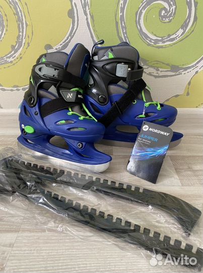 Коньки детские раздвижные